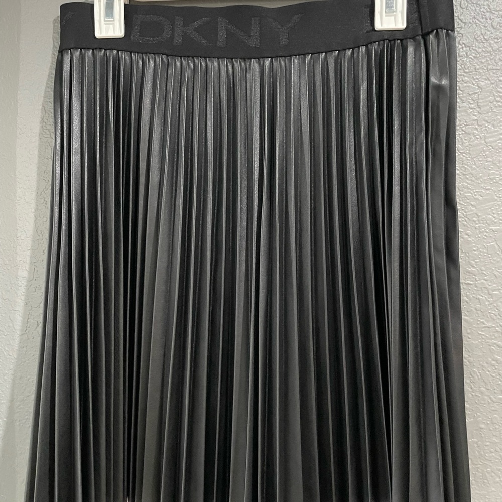 DKNY Pleated Skirt Minirok black